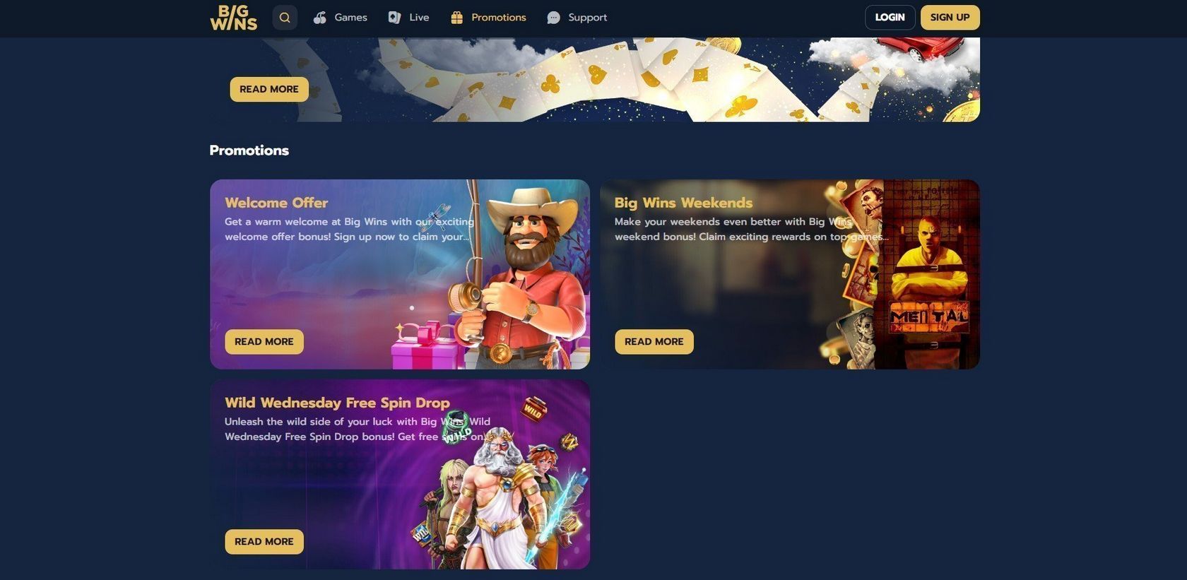 BigWin Gambling enterprise